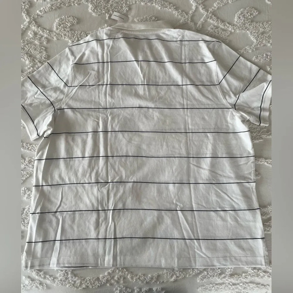 Banana Republic Monogram Striped Pique Polo - Picture 4 of 6